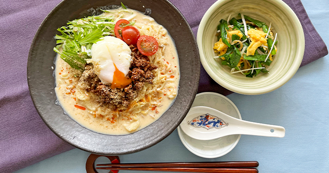 夏にうれしい！冷やし担々麺